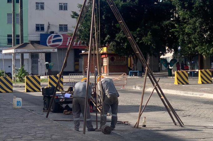 Estação de Transbordo: empresa dá início às obras na avenida Lauro de Freitas