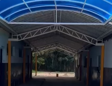 Smed vistoria andamento das obras de reforma em duas escolas da zona rural