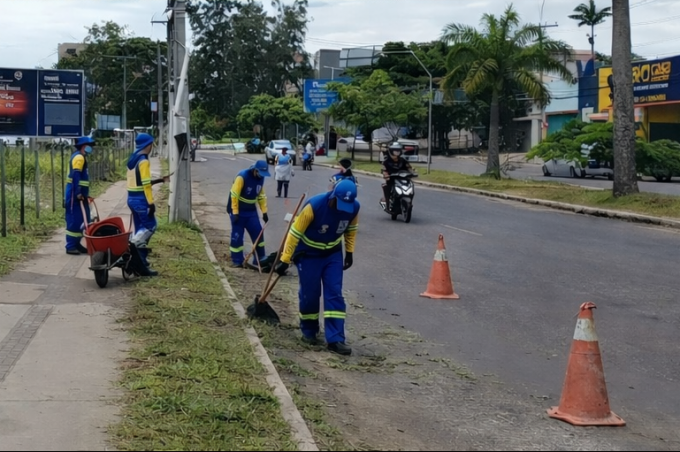 Secretaria Municipal de Serviços Públicos divulga cronograma de ações de limpeza e poda para esta semana