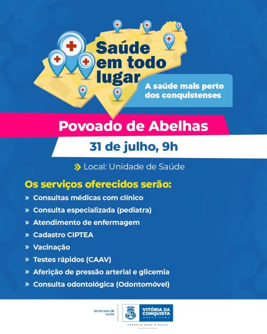 Foto: Reprodução/Prefeitura de Vitória da Conquista - BA