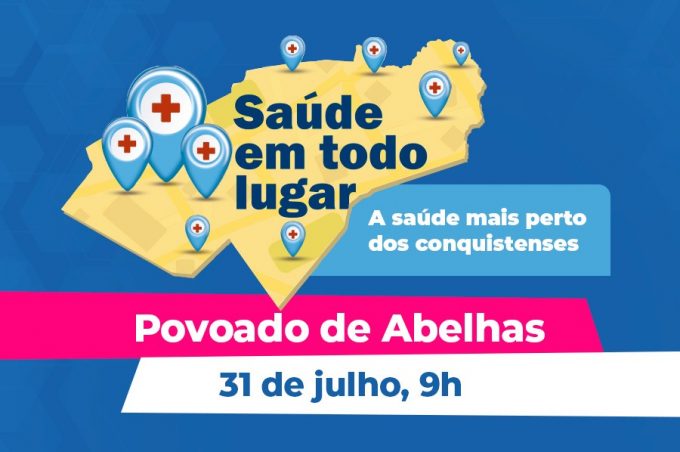 Saúde em Todo Lugar será realizado no povoado de Abelhas nesta sexta-feira, 31