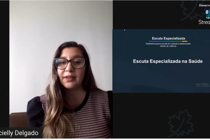 Escuta especializada no SUS é tema de webinário