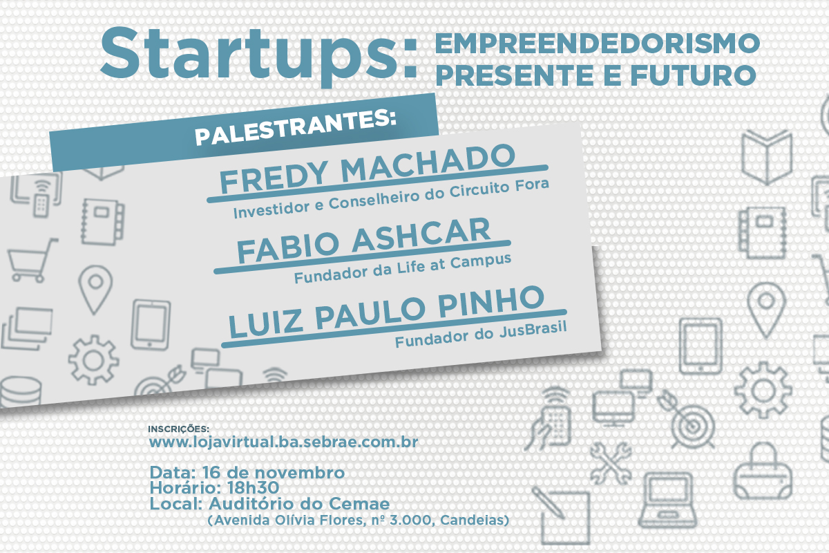 Prefeitura e Sebrae promovem evento sobre empreendedorismo e startups