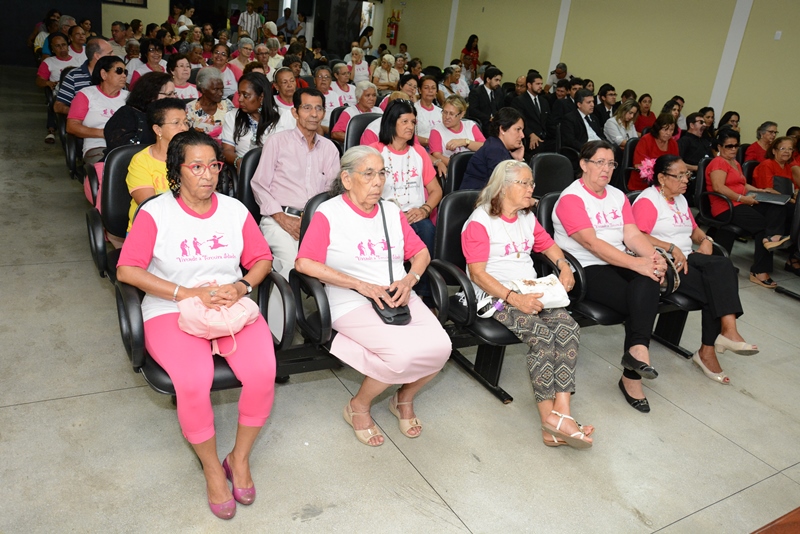 Sessão especial na Câmara de Vereadores homenageia o programa Vivendo a Terceira Idade