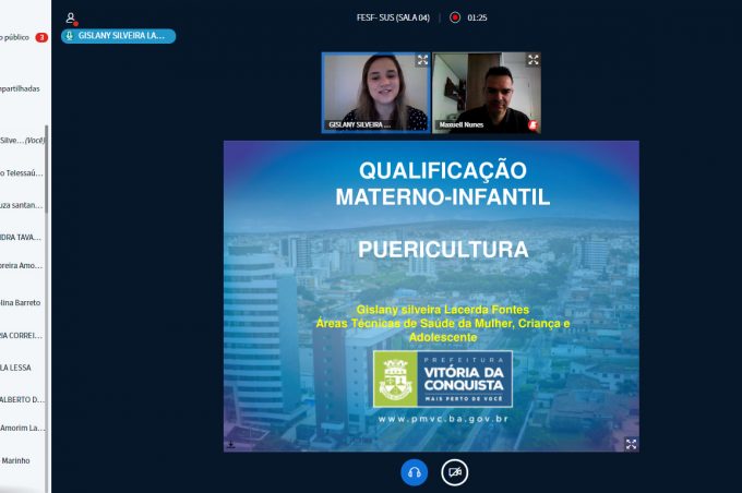 5ª Semana do Bebê: enfermeiros da Atenção Básica participam de qualificação online