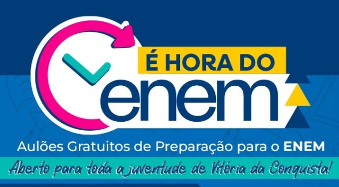 Coordenação Municipal da Juventude oferece revisão para as provas do Enem nesta sexta-feira, no Boulevard